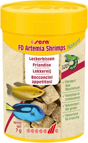 sera FD Artemia Shrimps 100ml Leckerbissen