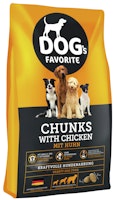 HAPPY DOG Favorite Chunks mit Huhn Hundetrockenfutter