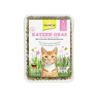 GimCat Katzen-Gras mit Wiesenduftaroma 150g Nahrungsergänzung für Katzen