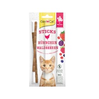 GimCat Superfood Duo-Sticks Duo-Sticks mit Hühnchen & Waldbeerengeschmack 5g (3 Stück) Katzensnack