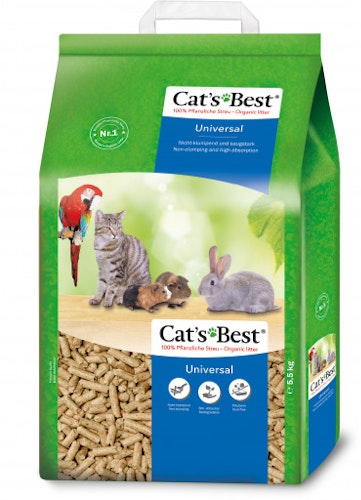 CAT'S BEST Universal 5,5kg Katzenstreu / Kleintierstreu