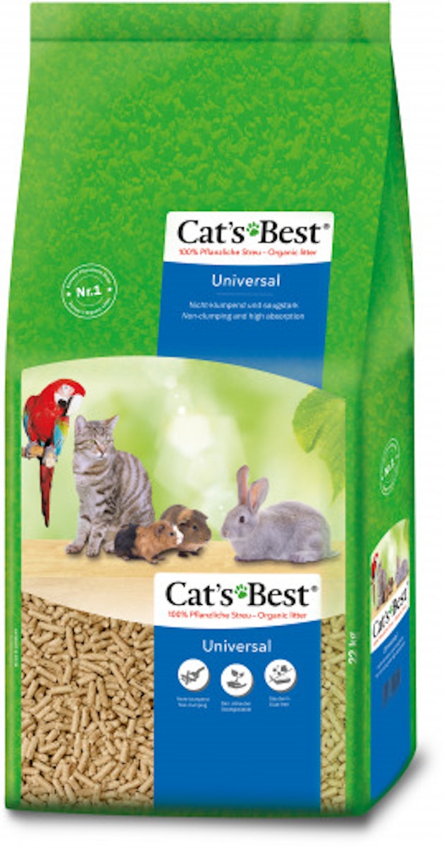 CAT’S BEST Universal 22kg Katzenstreu / Kleintierstreu