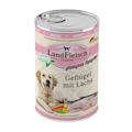 LandFleisch Hund Classic Geflügel mit Lachs & Gartengemüse 6 x 400gVorschaubild