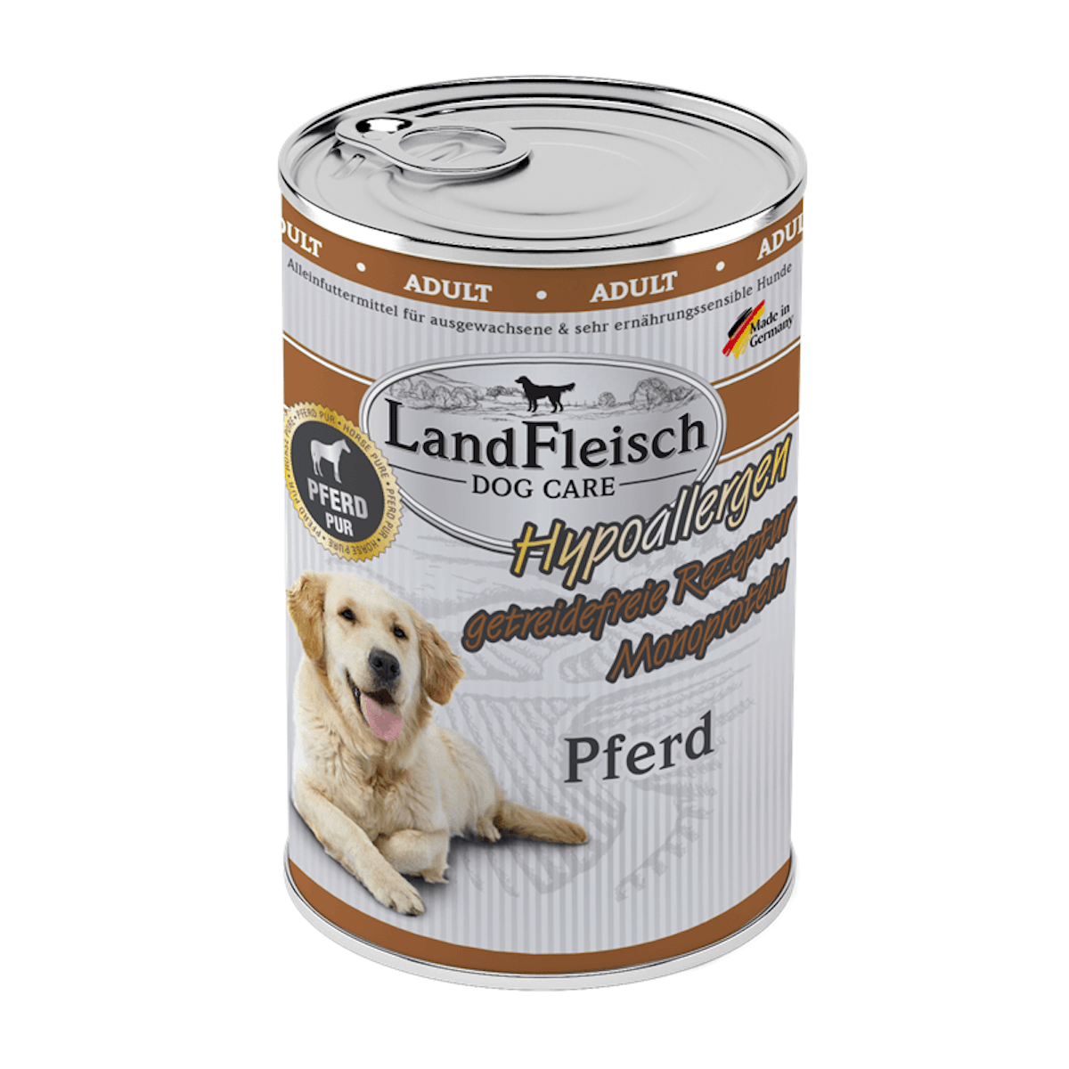 LandFleisch Hund Care Hypoallergen Pferd 6 x 400g