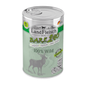 LandFleisch Hund B.A.R.F.2GO Exklusiv 100% vom Wild 6 x 400gVorschaubild