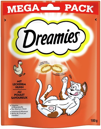 Dreamies Megapack 180 Gramm Katzensnack