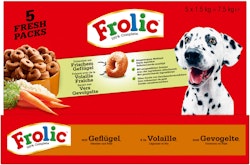 Frolic mit Geflügel, Gemüse und Reis Hundetrockenfutter