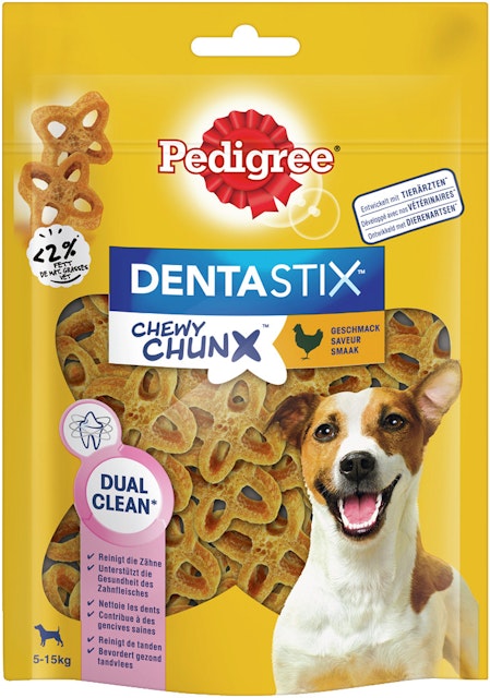 Pedigree Denta Stix Chewy Chunx Huhn 68 Gramm HundesnackVorschaubild