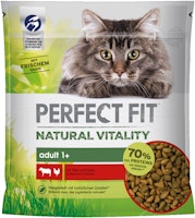 PERFECT FIT Natural Vitality Adult 1+ mit Rind und Huhn 650 Gramm Katzentrockenfutter