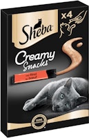 Sheba Creamy Snacks mit Rind 4x12 Gramm Katzensnacks