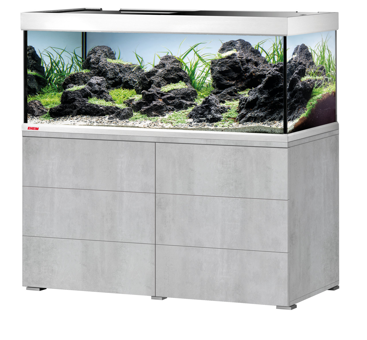 Eheim Aquarium fashion mit Unterschrank und Zubehör