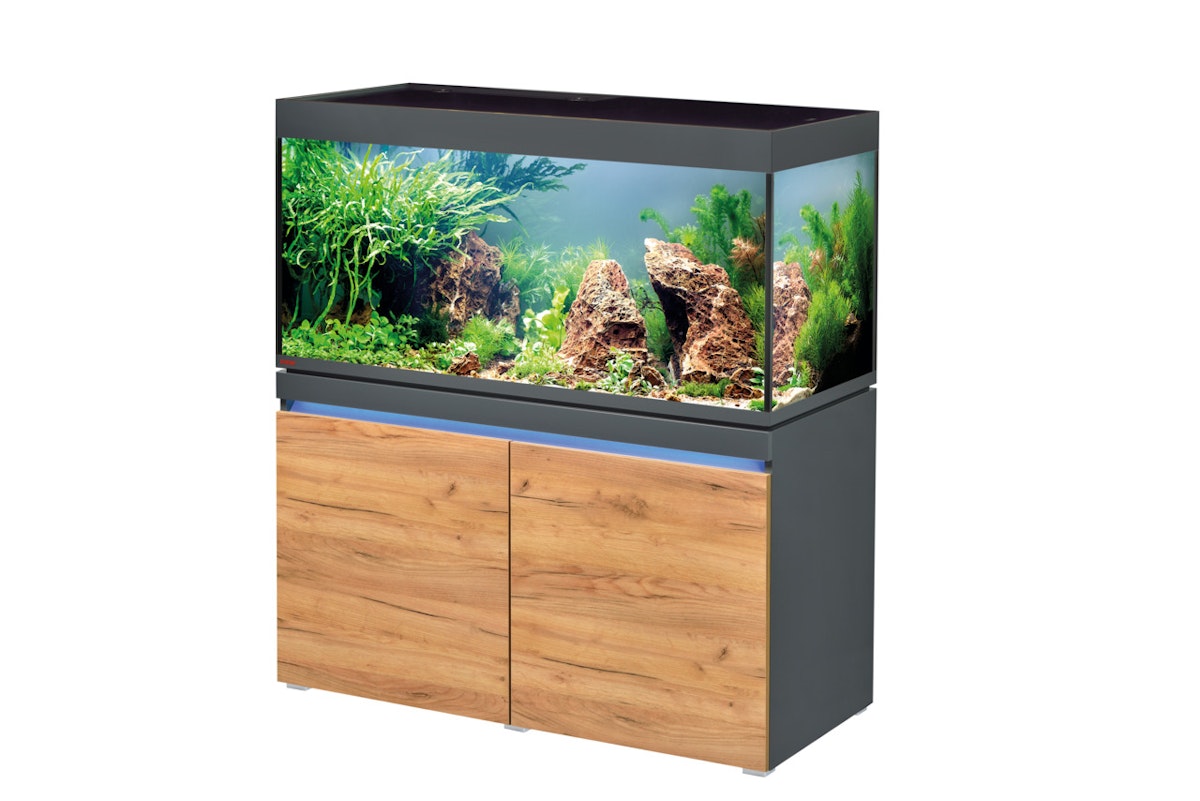 EHEIM incpiria 430 LED Aquarium mit Unterschrank