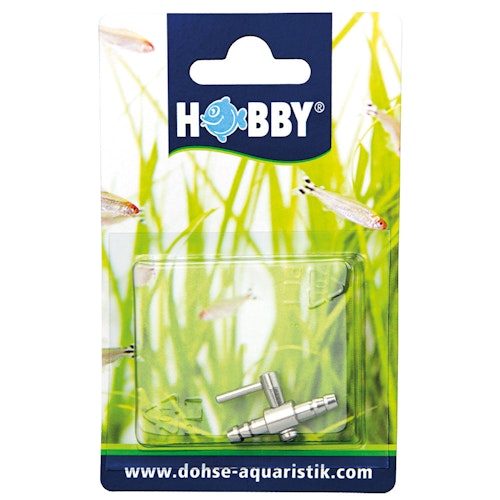 HOBBY Metall-Lufthahn 4/6 Aquarienzubehör