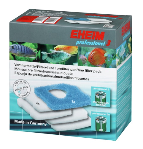 EHEIM EHEIM Set, 1xVorfiltermatte & 4xFiltervlies für professionel 3 250, 350&600, professionel 3e 350