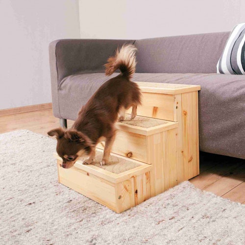 TRIXIE Treppe Petstair 40x45x38cm natur für Hunde und Katzen