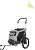 TRIXIE Fahrrad-Anhänger faltbar grau/schwarzZubehörbild