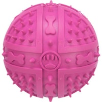 TRIXIE Ball Naturgummi ø 9 cm pink Hundespielzeug