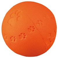 Ball Naturgummi mit Quietscher Ø6cm