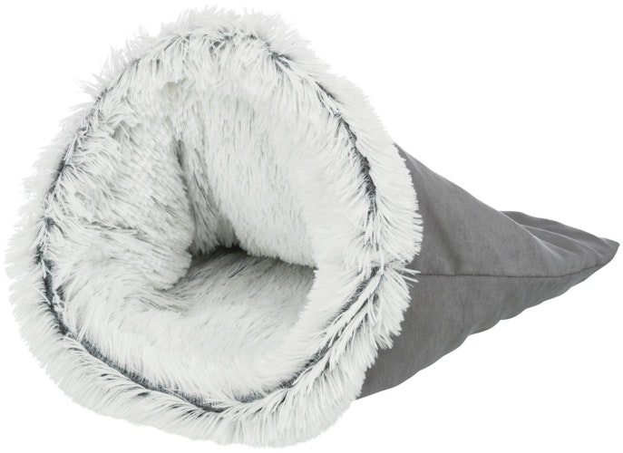TRIXIE Kuschelsack Harvey Ø 40 x 60 Centimeter grau Katzenliegeplatz