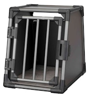 TRIXIE Hundetransportbox Aluminium graphit B-Ware