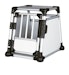TRIXIE Transportbox Aluminium silber/hellgrau TransportboxBild