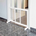 Vorschaubild TRIXIE Hunde-Absperrgitter Holz 65-108x61cm weiß