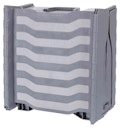 TRIXIE Hunde-Rampe 3-fach klappbar Kunststoff 39x150cm grau