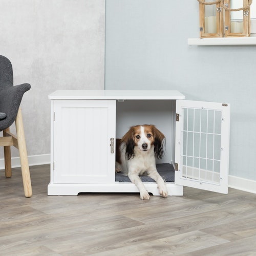 TRIXIE Home Kennel weiß Hundeschlafplatz