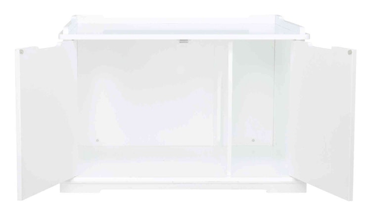TRIXIE Katzenhaus XL 75x53x51cm weiß Katzentoilette
