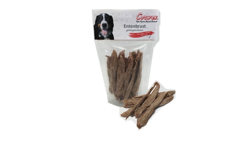 Corwex gefriergetrocknet 50 Gramm HundesnackVorschaubild