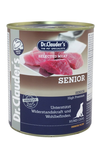 Dr. Clauder's Selected Meat Immun plus 800g Dosen Hundenassfutter Senior 6x800gVorschaubild