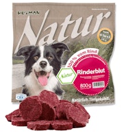 Petman Natur 100% Rinderblut Spezialfutter / Frostfutter für Hunde und Katzen