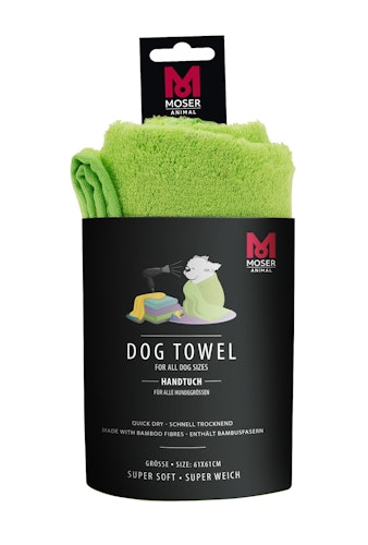 MOSER Handtuch Bambus grün