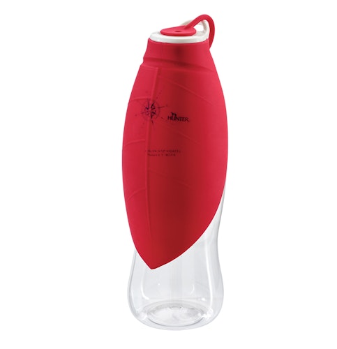 HUNTER Outdoor Trinkflasche mit Silikonnapf List 550 Milliliter Hundenapf