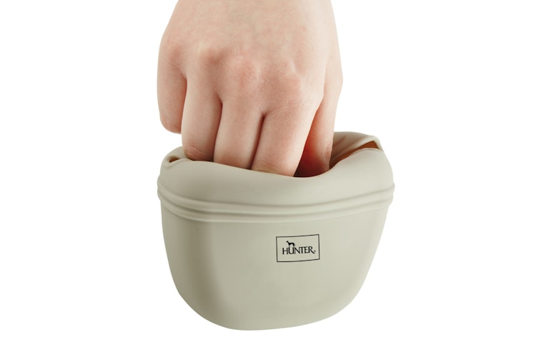 HUNTER Silikon Snackbeutel Lugo beige Hundetraining
