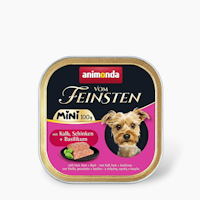 animonda 100g Mini Ad Kalb+Schin.+Basi vom Feinsten
