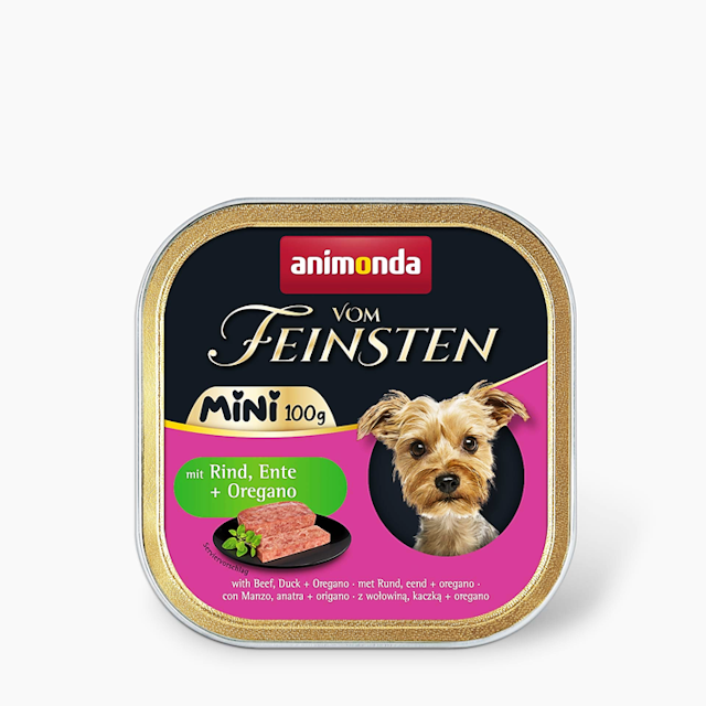 animonda 32x100g Mini Ad Rind+Ente+Oregan vF HundenassfutterVorschaubild