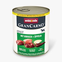 Anim 800g Hirsch+Apfel Gran Carno