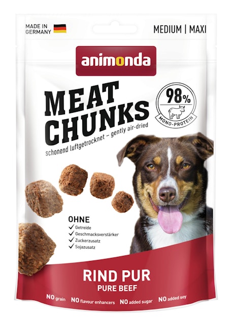 animonda Meat Chunks 80g Beutel HundesnackVorschaubild