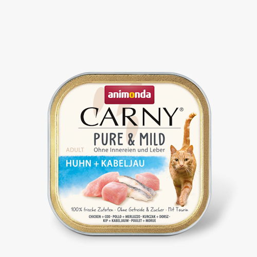 animonda Carny Pure & Mild 100g Schale Katzenassfutter Bild