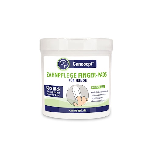 Canosept Zahnpflege-Pads 50 Stück Hundepflege