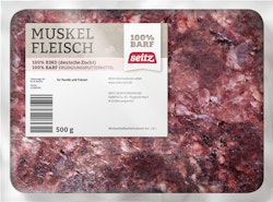 Seitz Muskelfleisch gewolft Spezialfutter / Frostfutter für Hunde und Katzen