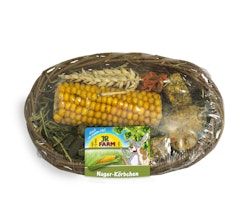 JR FARM Nager-Körbchen 150g Kleintiersnack