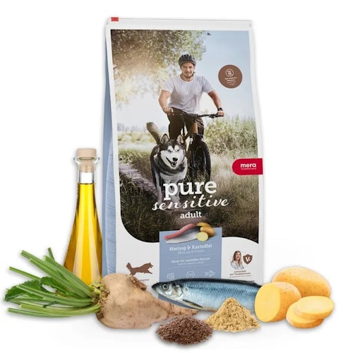 Mera Dog PURE Sensitive fresh meat Hering & Kartoffel Hundetrockenfutter
