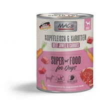 Macs Hund Kopffleisch und Karotten 800g