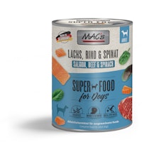 Macs Hund Lachs, Rind und Spinat 800g