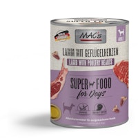 Macs Hund Lamm und Geflügelherzen 800g