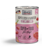 Macs Hund Kopffleisch und Karotten 400g