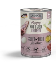 Macs Hund Puppy Rind und Ziege 400g