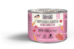 Macs Hund Kopffleisch und Karotten 200g